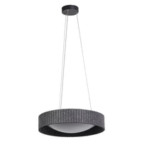 OSRAM DECOR Felt Cylinder Pendelleuchte Dunkelgrau, 28W, 830mm