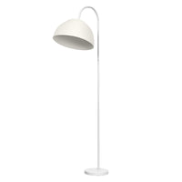 LEDVANCE Standleuchte Decor Camel Bell weiß aus Metall und Pappmaschee, E14, dimmbar, 1530 mm Höhe, Leuchtenschirm aus recyceltem Material, langlebig durch austauschbare Lichtquelle, einfache Montage