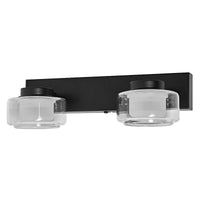 LEDVANCE ORBIS Flame Wand- und Deckenleuchte mit LED, schwarz, 11W, 700lm, 3000/4000K, Farbtemperatur über Wandschalter einstellbar (kaltweiß/warmweiß), IP44 Schutz vor Fremdkörpern und Spritzwasser