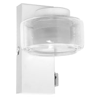 LEDVANCE ORBIS Flame Wand- und Deckenleuchte mit LED, weiß, 5. 5W, 350lm, 3000/4000K, Farbtemperatur über Wandschalter einstellbar (kaltweiß und warmweiß), IP44 Schutz vor Fremdkörpern und Spritzwasser
