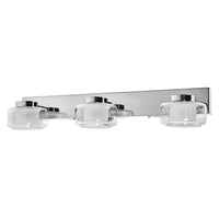 LEDVANCE ORBIS Flame Wand- und Deckenleuchte mit LED, Chrom, 16. 5W, 1050lm, 3000/4000K, Farbtemperatur über Wandschalter einstellbar (kaltweiß/warmweiß), IP44 Schutz vor Fremdkörpern und Spritzwasser