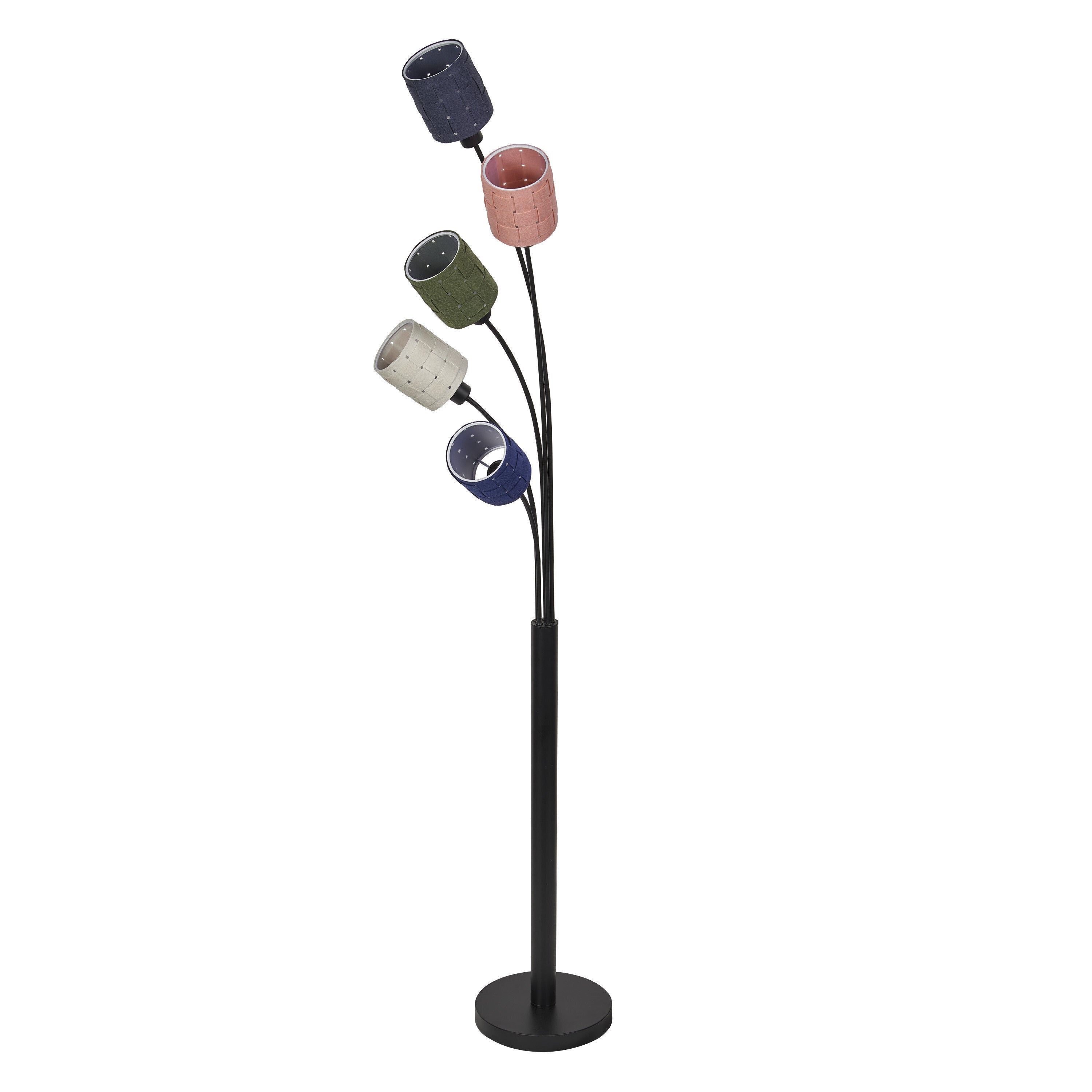 LEDVANCE DECOR Standleuchte 5-flammig Decor Felt Weaving Cans, E14, inkl. Leuchtmittel-LEDVANCE Shop