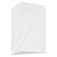 LEDVANCE Decor Origami Swan, Design-Wandleuchte mit Gips-Origiamischirm in Schwanenform, 2-flammig, mit G9 Stecksockel, IP20, weiß