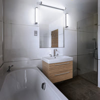 OSRAM ORBIS Tube Badezimmer Spiegel-/Wandleuchte Frost-Glas 12W 60cm Chrom