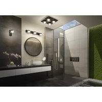 OSRAM ORBIS Flame Badezimmer Deckenleuchte 22W Click CCT IP44 schwarz