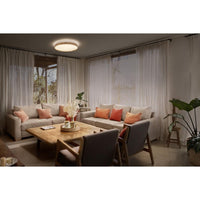 OSRAM ORBIS Alison Deckenleuchte 16W dimmbar Click-DIM 295mm Holzdekor