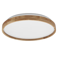 LEDVANCE ORBIS Alison Wand- und Deckenleuchte mit LED, 24W, 1500lm, 3000K, 395mm Durchmesser, freundliches Warmweiß, durch Klicken dimmbar, IP20 Schutz, Montageschrauben und Dübel inklusive