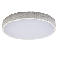 LEDVANCE ORBIS Yummy LED-Deckenleuchte mit Metallring, weiß, 16W, 1000lm, 3000K, 285mm, 830 freundliches Warmweiß, durch Klicken dimmbar, IP20 Schutz, Montageschrauben und Dübel inklusive