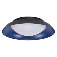 OSRAM ORBIS Plate Deckenleuchte 19W 310mm schwarz/blau