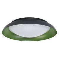 OSRAM ORBIS Plate Deckenleuchte 35W 430mm schwarz/grün