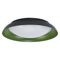 LEDVANCE Orbis Plate LED-Deckenleuchte, schwarz-, 45W, 2200lm, 3000K, 480mm, 830 freundliches Warmweiß, durch Kicken in 3-Stufen dimmbar, IP20 Schutz, Montageschrauben und Dübel inklusive
