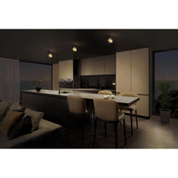 LEDVANCE DECOR Spot Firefly Wandleuchte, 1x2. 8W, E14, 250lm, 2700K, warmweiß, dimmbar, IP20, Metall/Glas, schwarz, LED enthalten und austauschbar