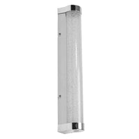 OSRAM ORBIS Tube Badezimmer Spiegel-/Wandleuchte Blasen-Glas 9W 40cm Chrom