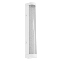 LEDVANCE ORBIS Tube Spiegel-/Wandleuchte mit LED, weiß, Glas mit Blaseneffekt, 9W, 900lm, dimmbar, 3000/4000K über Wandschalter einstellbar, 40cm Durchmesser, IP44 Schutz vor Fremdkörpern/Spritzwasser
