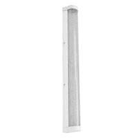LEDVANCE ORBIS Tube LED-Spiegel-/Wandleuchte, weiß, Glas mit Blaseneffekt, 12W, 1200lm, dimmbar, 3000/4000K über Wandschalter einstellbar, 60cm Durchmesser, IP44 Schutz vor Fremdkörpern/Spritzwasser