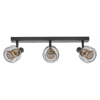 OSRAM DECOR Spot Firefly Deckenleuchte, OSRAM Lampe inklusive, schwarz, 3 x 2.8W, 750lm