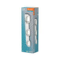 LEDVANCE ORBIS Flame Wand- und Deckenleuchte mit LED, weiß, 16. 5W, 1050lm, 3000/4000K, Farbtemperatur über Wandschalter einstellbar (kaltweiß/warmweiß), IP44 Schutz vor Fremdkörpern und Spritzwasser