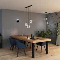 OSRAM DECOR Circle Pendelleuchte, 2 Pendel, 14W, Click CCT Black