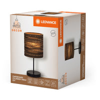 LEDVANCE DECOR Tischleuchte Decor Cardboard Cylinder braun, 200 mm, inkl. Leuchtmittel-LEDVANCE Shop