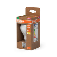 OSRAM LED LAMPS ENERGY CLASS A ENERGY EFFICIENCY FILAMENT CLASSIC A , LED-Lampe, Bleifreies Glas, Matt, 11,6 W, (ex 150 W), 2452 lm, Warmweiß, Energieeffizienzklasse: A