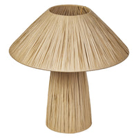 OSRAM DECOR Bamboo Paper Hut Table Tischleuchte 1xE27 Brown