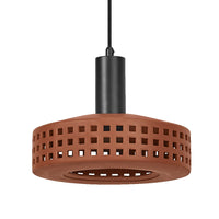 OSRAM DECOR Clay Windows Pendelleuchte Braun, E27