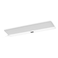 LEDVANCE Unterschrankpaneel rahmenlos, 30x10 cm, 5 W, 220 lm, 3000/4000/6500 K, warmweiß/kaltweiß/Tageslicht, CCT dimmbar, weiß, Kunststoff (PC), IP20