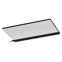 LEDVANCE Unterschrankpaneel, rahmenlos, 30x20cm, CCT dimmbar, 7. 5 W, 450 lm, 3000/4000/6500 K, warmweiß/kaltweiß/Tageslicht, CCT dimmbar, schwarz, Kunststoff (PC), IP20