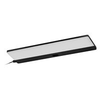 LEDVANCE Unterschrankpaneel, rahmenlos, 30x10cm, CCT dimmbar, 5 W, 220 lm, 3000/4000/6500 K, warmweiß/kaltweiß/Tageslicht, CCT dimmbar, schwarz, Kunststoff (PC), IP20