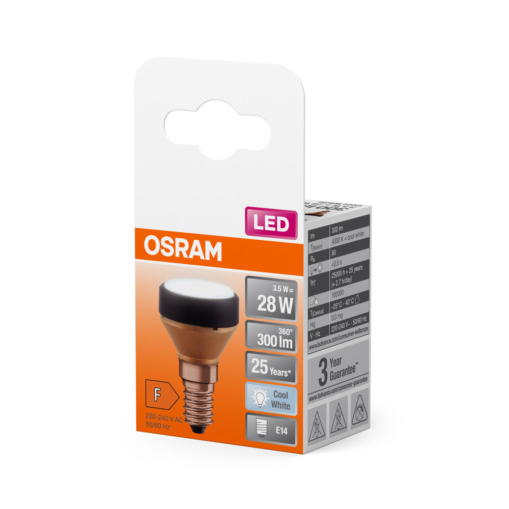 OSRAM LED FLAT LAMP Ultrakompakte LED Designlampe, 4000k, 3.5W, Matt, E14 , Kaltweiß-LEDVANCE Shop