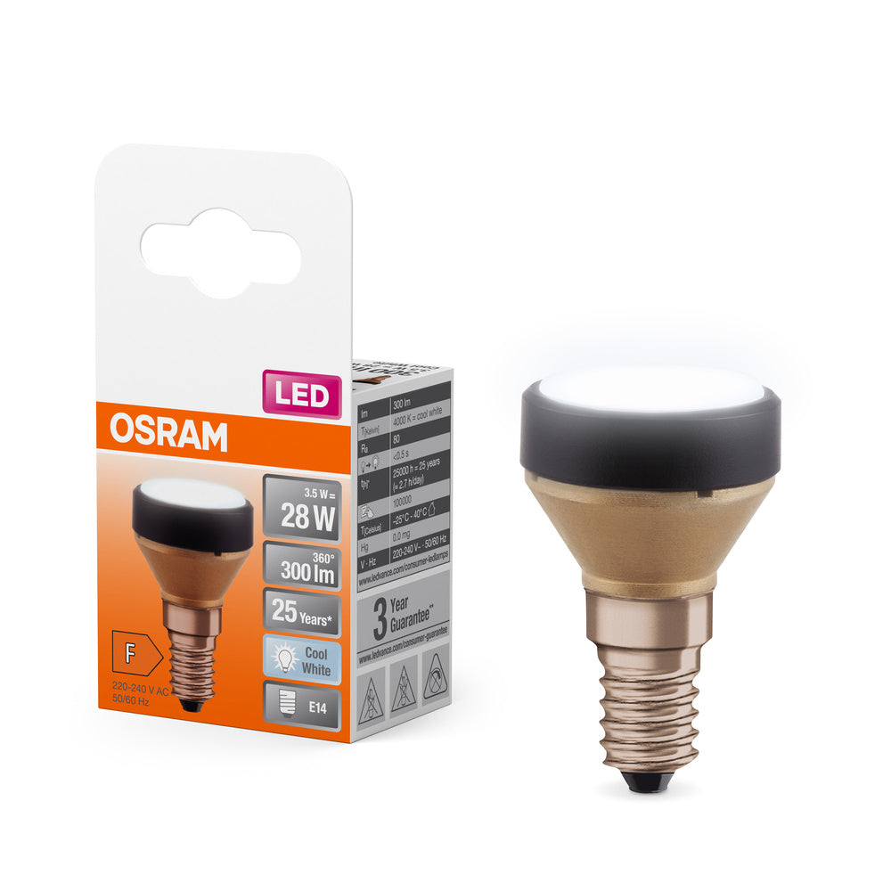 OSRAM LED FLAT LAMP Ultrakompakte LED Designlampe, 4000k, 3.5W, Matt, E14 , Kaltweiß-LEDVANCE Shop