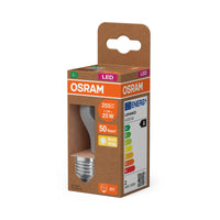 OSRAM LED CLASSIC P ENERGY EFFICIENCY A , LED-Lampe, Bleifreies Glas, Klar, 1,2 W, (ex 25 W), 255 lm, Warmweiß, 2700 K, Energieeffizienzklasse: A, CRI 80