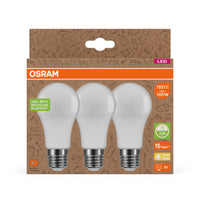 OSRAM LED PCR LAMPS WITH CLASSIC A in A-Form, LED-Lampe, Matt, 14 W, 1521 lm, 2700 K, CRI ≥80