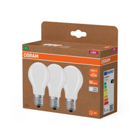 OSRAM LED LAMPS ENERGY CLASS A ENERGY EFFICIENCY FILAMENT CLASSIC A in A-Form, LED-Lampe, Glas, Matt, 7,2 W, 1521 lm, 4000 K, Energieeffizienzklasse: A, CRI 80