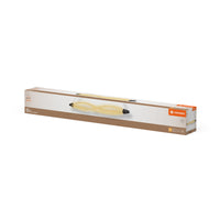 LEDVANCE Decor Swirl Pendelleuchte aus geschwungenem Polycarbonat mit LED und Filament-Design, 22 W, 2400 lm, 3000 K, 830 warmweiß, Click dimmbar, dunkelgrau, Kunststoff (PC), IP 20
