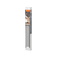LEDVANCE Linear Edge Sensor Hochvolt-Unterbauleuchten mit IR Sensor, 30 cm, CCT dimmbar, 8 W, 640 lm, 3000/4000/6500 lm, warmweiß/kaltweiß/Tageslicht, weißes Aluminium, IP20