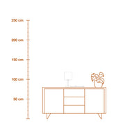 LEDVANCE DECOR Tischleuchte Decor Cardboard Cylinder braun, 200 mm, inkl. Leuchtmittel-LEDVANCE Shop
