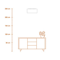 LEDVANCE DECOR Deckenleuchte Decor Cardboard Oval braun, 3xE27, inkl. Leuchtmittel-LEDVANCE Shop