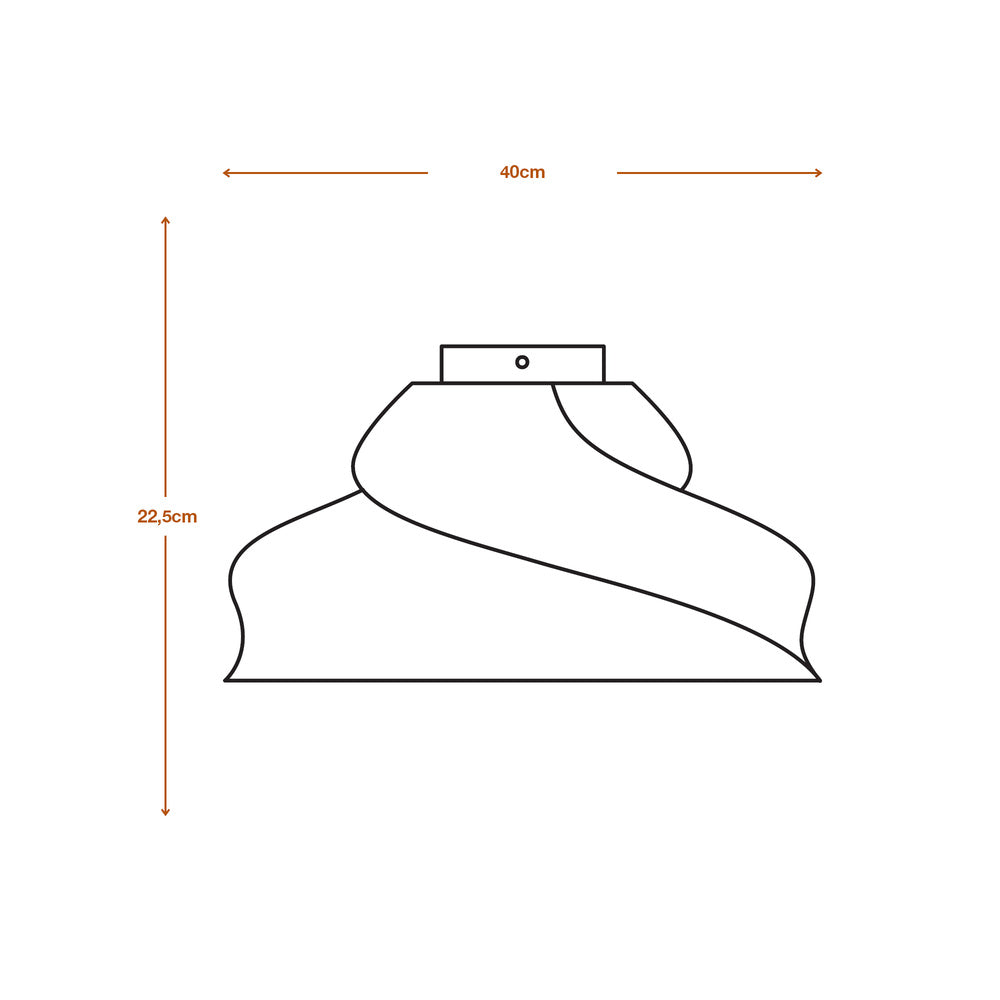 LEDVANCE DECOR Deckenleuchte Decor Cardboard Square Turn braun, inkl. Leuchtmittel-LEDVANCE Shop