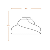 LEDVANCE DECOR Deckenleuchte Decor Cardboard Square Turn braun, inkl. Leuchtmittel-LEDVANCE Shop