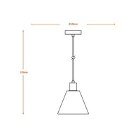LEDVANCE DECOR Pendelleuchte Decor Raffia grün-braun, E27, 200 mm, inkl. Leuchtmittel-LEDVANCE Shop