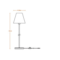 LEDVANCE DECOR Standleuchte Decor Raffia grün-braun, E27, 300 mm, inkl. Leuchtmittel-LEDVANCE Shop