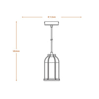 LEDVANCE DECOR Concrete Sim Beton Pendelleuchte, E27, 115 mm, inkl. Leuchtmittel-LEDVANCE Shop