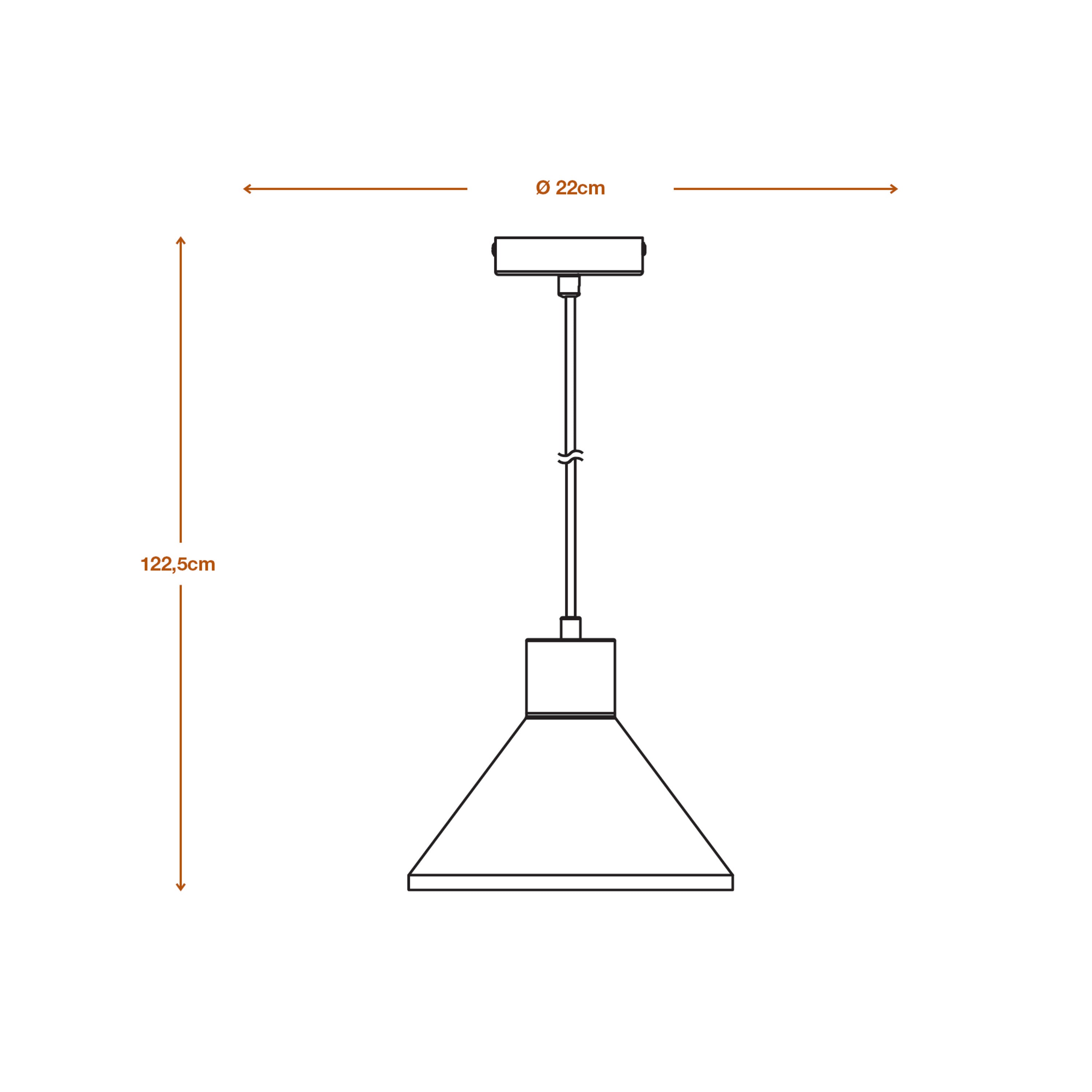 LEDVANCE DECOR Concrete Wood Beton Pendelleuchte, E27, 220 mm, inkl. Leuchtmittel-LEDVANCE Shop