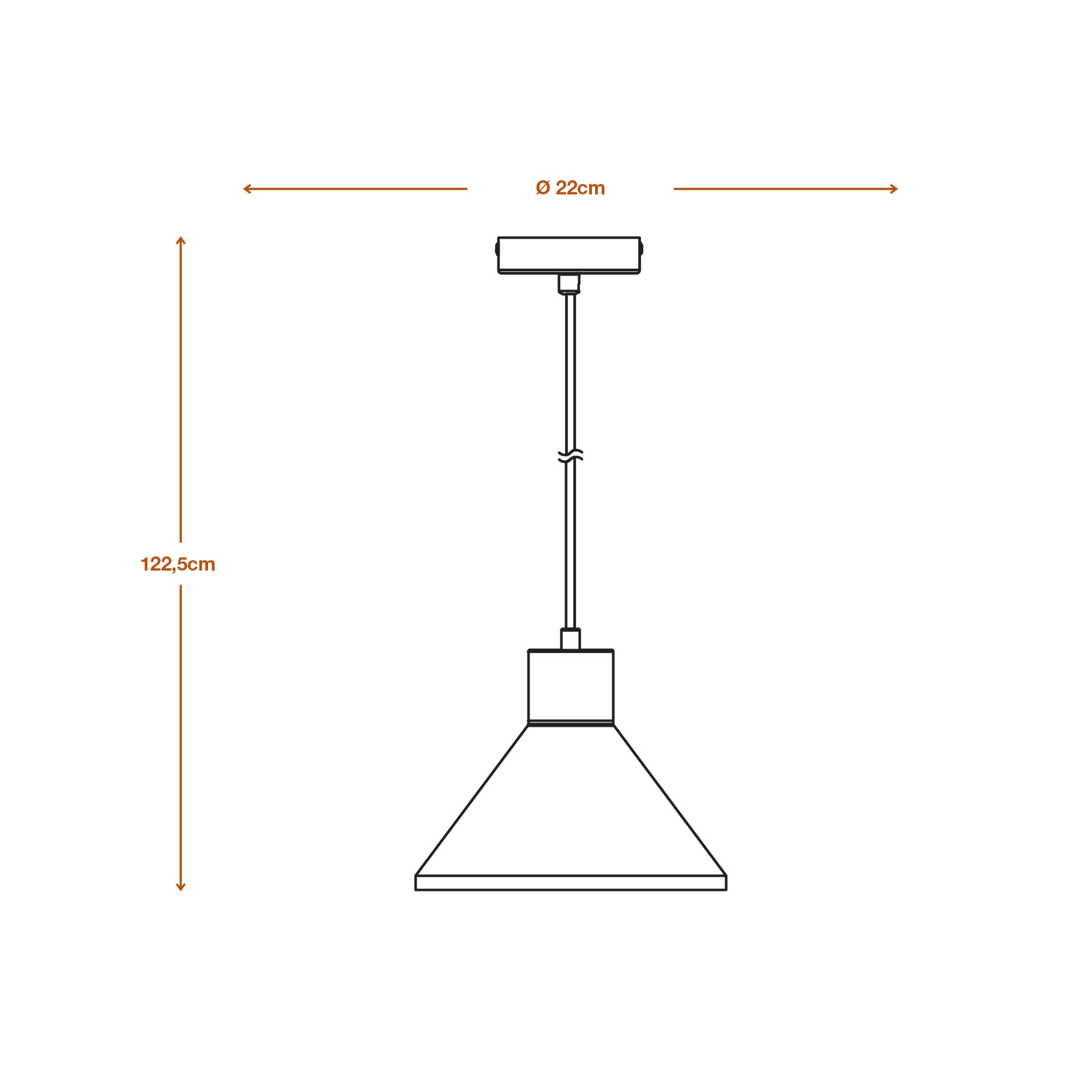 LEDVANCE DECOR Plaster Wood Gips Pendelleuchte, E27, 220 mm, inkl. Leuchtmittel-LEDVANCE Shop
