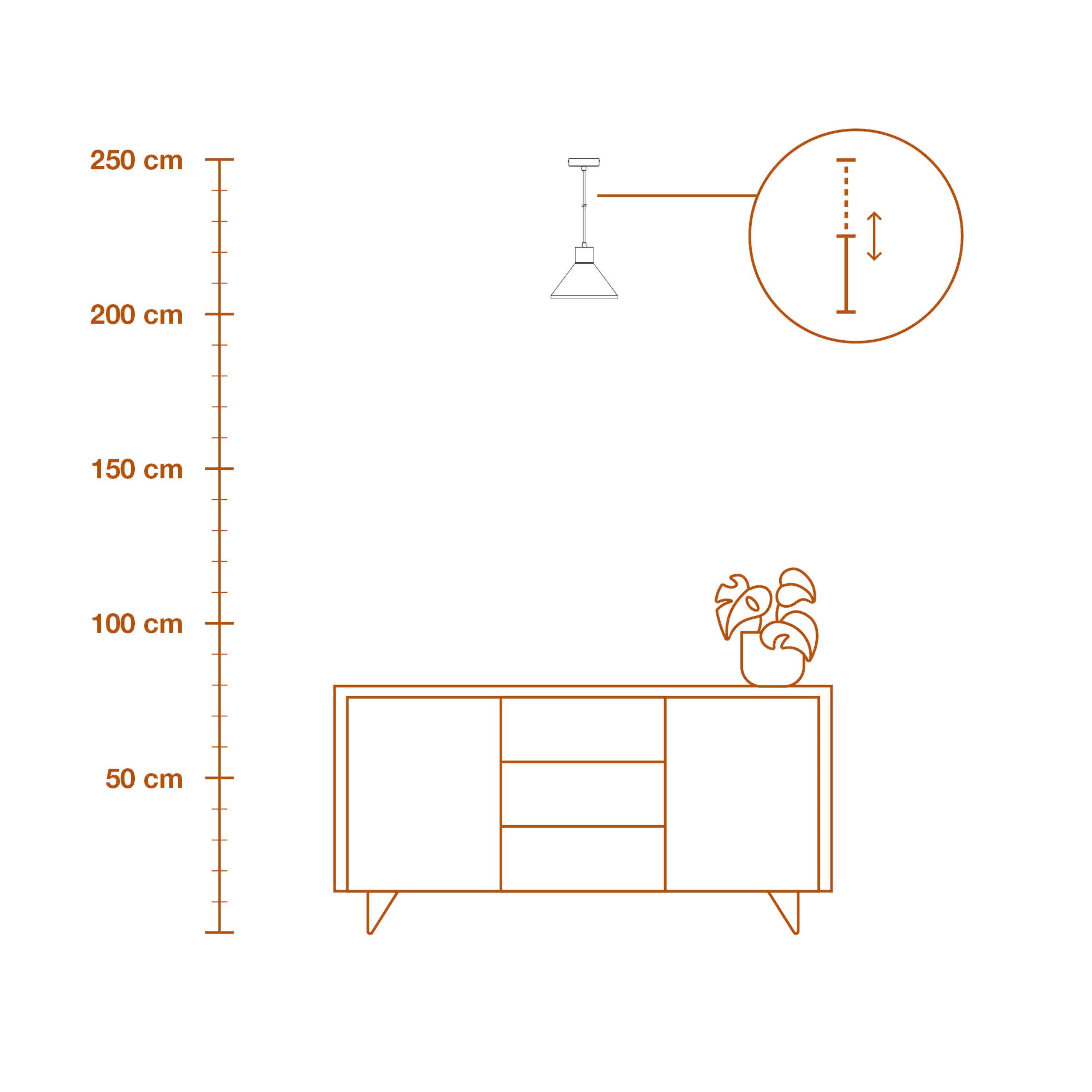 LEDVANCE DECOR Plaster Wood Gips Pendelleuchte, E27, 220 mm, inkl. Leuchtmittel-LEDVANCE Shop