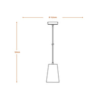 LEDVANCE DECOR Plaster Pendelleuchte, E27, 200 mm, inkl. Leuchtmittel-LEDVANCE Shop