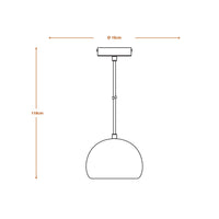 LEDVANCE DECOR Plaster Gips-Leuchte, Pendelleuchte E27, 160 mm, inkl. Leuchtmittel-LEDVANCE Shop