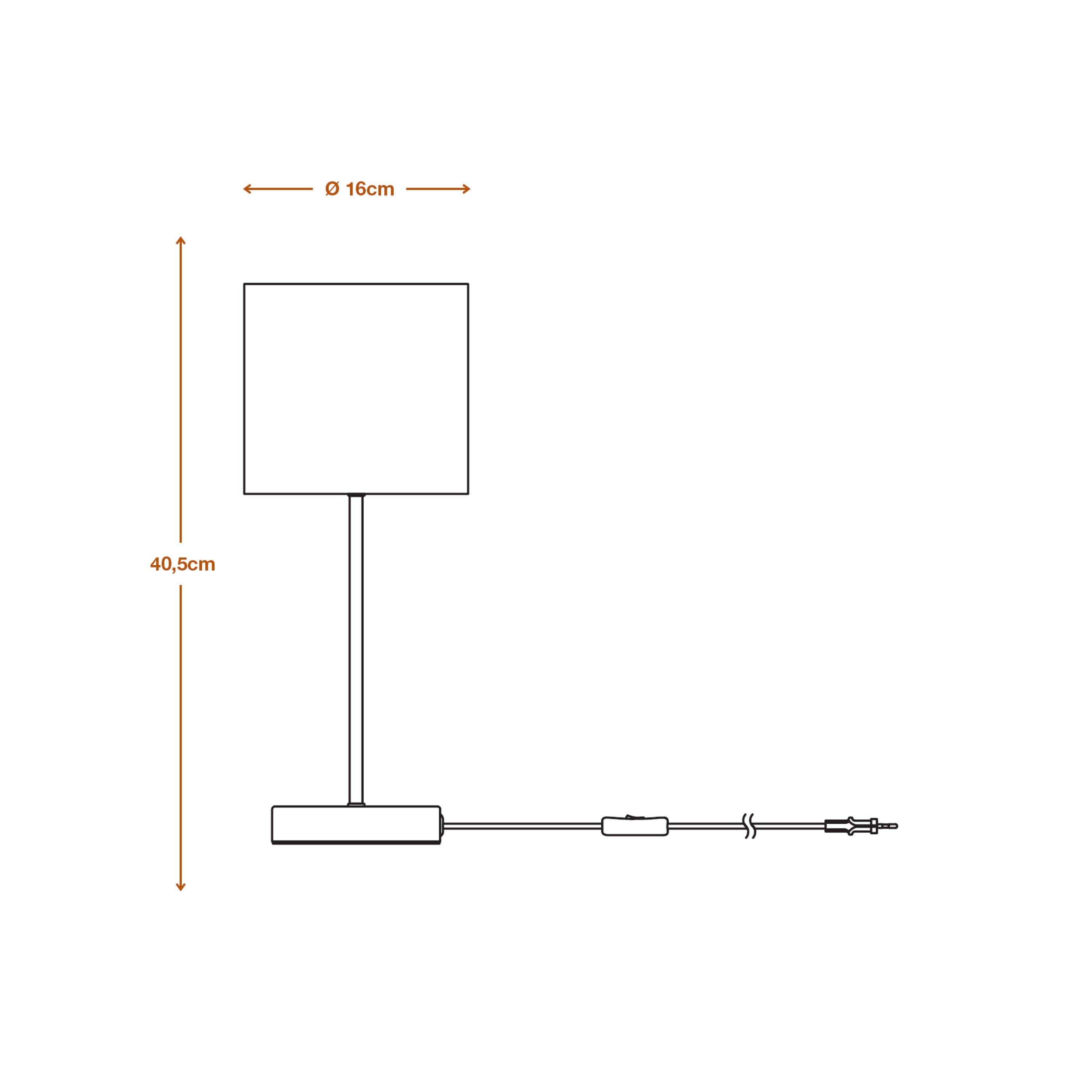 LEDVANCE DECOR Tischleuchte Decor Felt Weaving Stand grau, E14, inkl. Leuchtmittel-LEDVANCE Shop