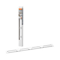 LEDVANCE LINEAR flache Unterbauleuchte, Magnetschiene für flexible Spotmontage, 3 Spots, mit Sensor, 9. 5W, 600lm, 4000K, 840 kaltweiß, dimmbar, IP20, weiß, Alu/Plastik, Leuchtmittel nicht austauschbar